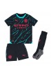 Manchester City Kevin De Bruyne #17 Babytruitje 3e tenue Kind 2023-24 Korte Mouw (+ Korte broeken)